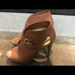 Michael Kors leather booties